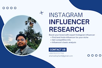 provide best insta influencers  info related to your niche