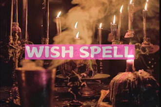 cast wish spell manifest your deepest desires dreams powerful custom spell