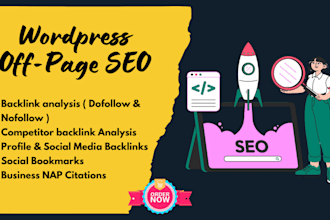 provide a monthly off page SEO roadmap with high quality link building