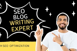 article and blog writing with SEO optimization