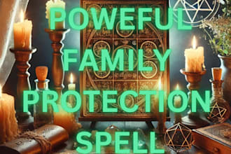cast powerful family protection spell, house protection remove curse evil eyes
