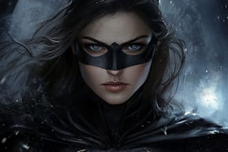 create a comic book superhero illustration marvel comic