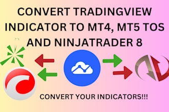 convert tradingview indicator to mt4 mt5 nnjatrader 8 thinkorswim and quantower