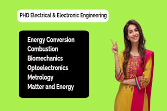 do energy conversion combustion biomechanics optoelectronics matter metrology