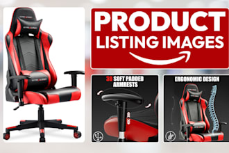 design amazon listing images or bol product listing images