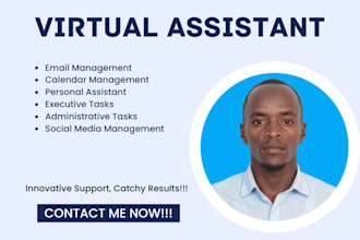 be your personal virtual assistant, executive, and administrative assistant