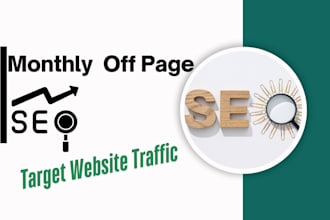 do monthly off page white hat seo