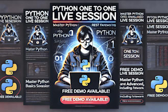 master python one to one live session basics to advanced with rest API
