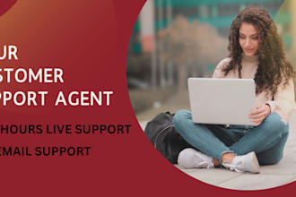 provide professional live chat and email support service