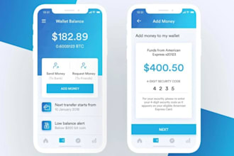 crypto wallet app, trading app, crypto exchange website, blockchain app,