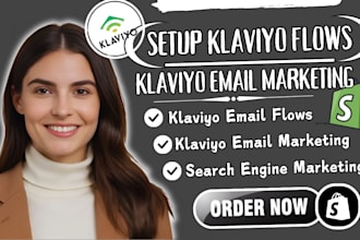 setup klaviyo email marketing, klaviyo flows, activecampaign, shopify marketing