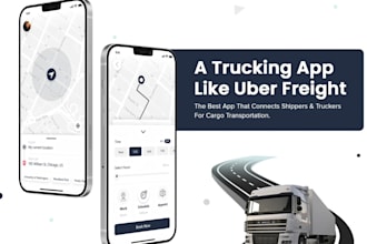 develop logistics management app, transportation app, fleet management app