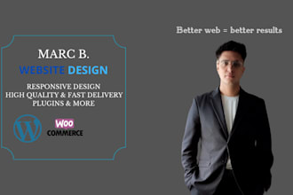 create modern and responsive wordpress websites