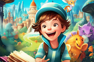 do children book writing, be your story book ghostwriter and illustrate