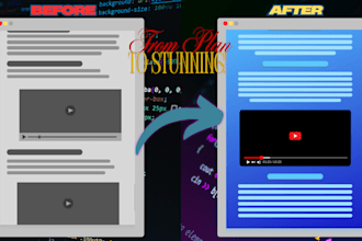 convert your lame website into stunning one