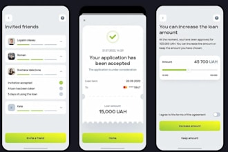 develop fintech app, investment app, loan app, crypto wallet app