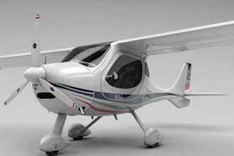 realistic 3d aircraft simulation desig, helicopter, with desert design animation