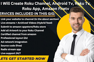 create roku channel, android tv, roku tv, roku app, amazon firetv