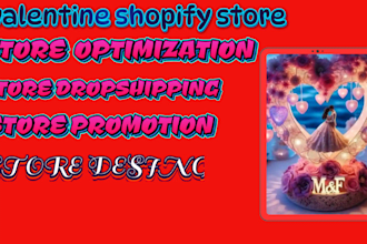 builds your perfect shopify store design and valentine