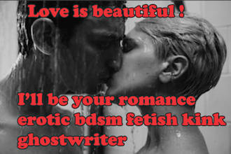 ghostwrite romance bdsm erotic kink stories or sci fi ebook