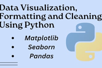 do data cleaning, visualization, and analysis using python