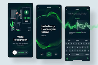 develop ai voice recognition app, ai speech to text app, voiceover app