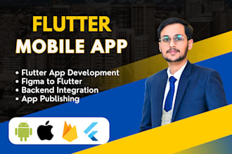 do custom android ios flutter firebase app, convert figma to flutter front end