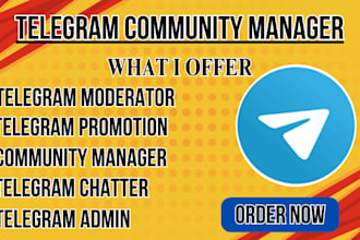 do telegram community manager for your crypto group moderator and admin