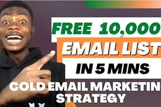 provide email verified crypto investors lead, to bring investors, with bonus
