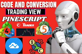 convert tradingview pinescript to ctrader, ninjatrader quantower, mt4, mt5