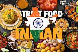 design your food vlog thumbnail for youtube in 12 hours