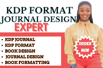 format, edit your manuscript journal for amazon kdp publishing