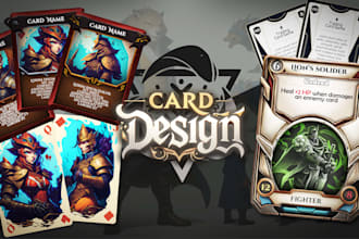 design unique cards for your project