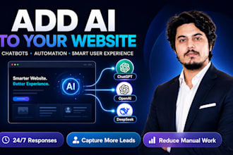 integrate ai deepseek, chatgpt, openai model into your website