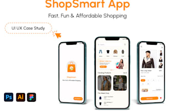 design food, minimal shopping and travel app UI UX in figma