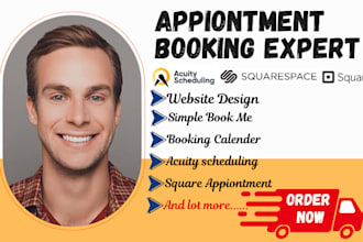 setup acuity scheduling square site squarespace calendly simplybookme vagaro wix