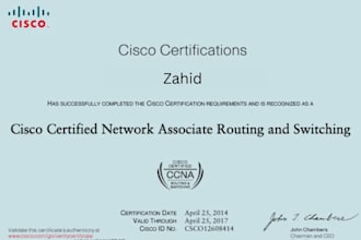 do cisco packet tracer, gns3, ccna, ccnp and computer networking tasks
