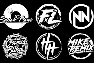 design modern awesome party logo