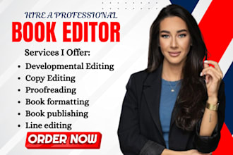 proofread, developmental edit, format fiction novel, nonfiction, children book