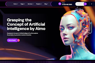create ai automation website, ai agency website, ai website