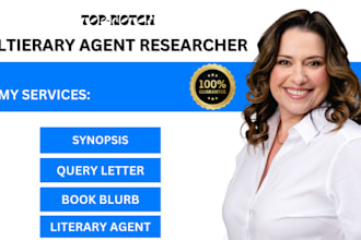 write a book proposal, query letter, and submit to 120, elite literary agent