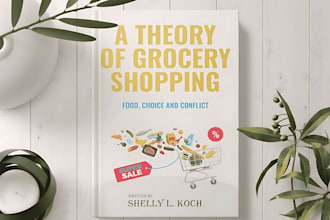 design book cover design, kindle book cover design, kdp book cover