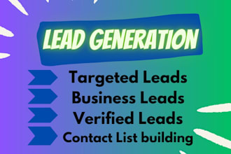 scrape active USA, uk, uae consumer email list leads database for b2b