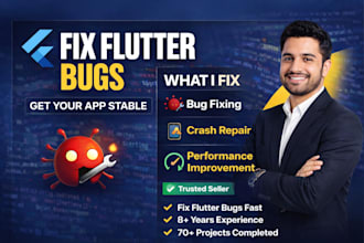 fix flutter bugs, errors, crashes and performance issues