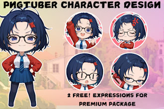 pngtuber character live2d rig png tuber emotes vtuber pngtuber chibi pngtuber