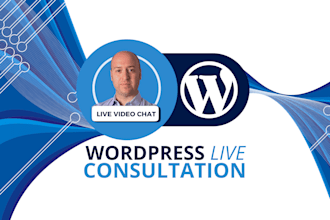 offer live wordpress consultations or help maintenance and teach you as a tutor