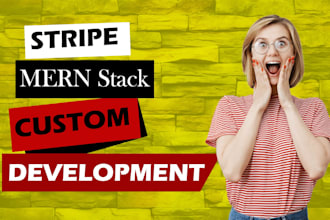 be your mern stack developer in react js and next js for stripe integration