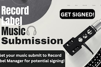 do record label submission to active record labels for potential signing deal
