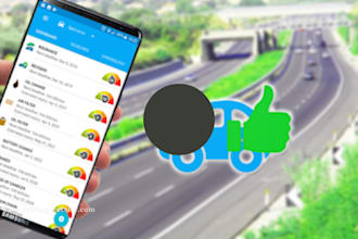 develop car management app logistic app on demand delivery app fleet flight app