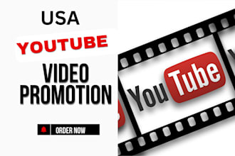 do organic USA youtube video promotion